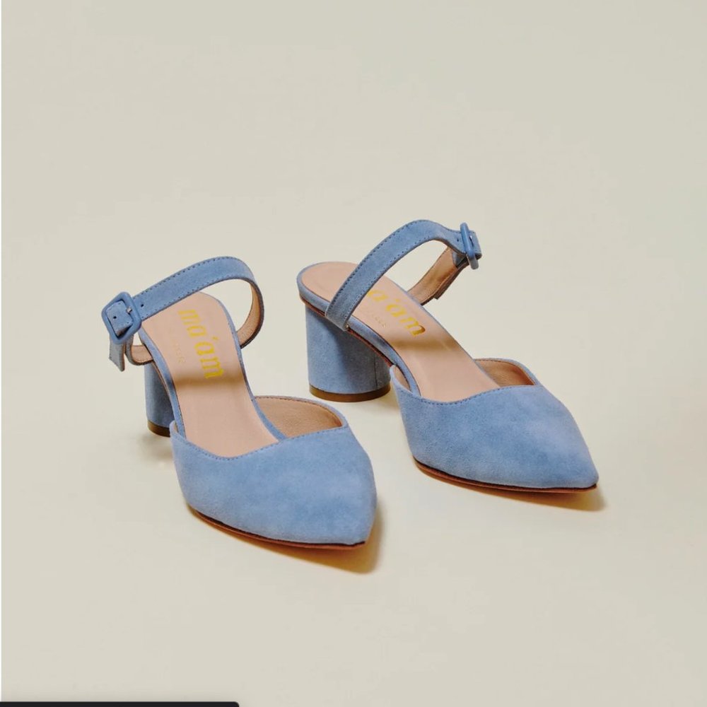Ma'am Ruth Heels Sky Blue